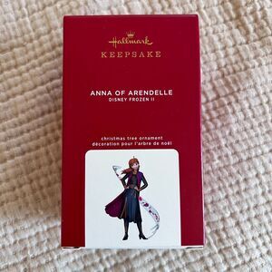 Hallmark Disney Keepsake Ornament Anna of Arendelle Frozen II Princess‎ New Box